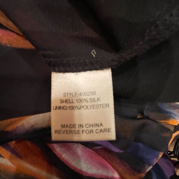 NWOT Stunning “Watercolor” Camila Tree Dress Sz M - Picture 10 of 16